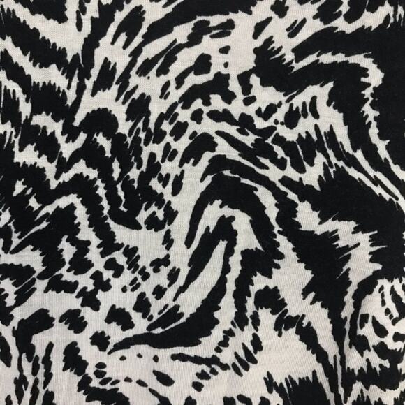 Topshop Maternity animal print bodycon dress cowl neck stretch US SIZE 6 - Picture 7 of 8